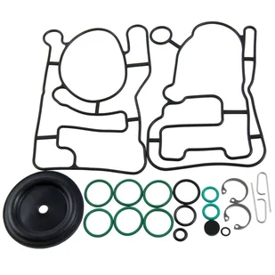 Komplet naprawczy reduktora BRC Genius MAX oryginał nowy typ bez zaworu - Akcesoria montażowe LPG - miniaturka - grafika 1