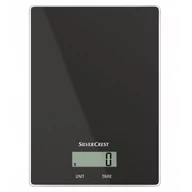 Wagi kuchenne - SilverCrest Cyfrowa waga kuchenna Czarny - miniaturka - grafika 1