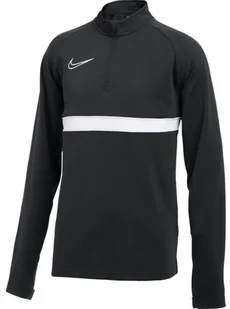 Bluza dla dzieci Nike DF Academy 21 Dril Top czarna CW6112 010-S - Bluzy damskie - miniaturka - grafika 1