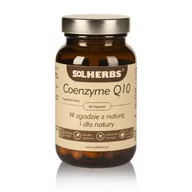 Włosy, skóra, paznokcie - SOLHERBS Coenzyme Q10 Koenzym Q10, 60kaps. - miniaturka - grafika 1