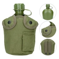 Survival - akcesoria - Manierka Texar z pokrowcem Olive (34-CNT-AC OLV) 34-CNT-AC OLV - miniaturka - grafika 1