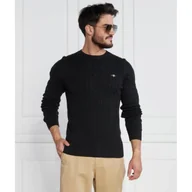 Swetry męskie - Gant Sweter | Regular Fit - miniaturka - grafika 1