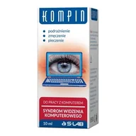 Krople do oczu - S-Lab Kompin Krople do oczu, 10 ml, 9089897 - miniaturka - grafika 1