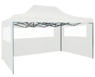 Pawilony ogrodowe - Biały namiot plenerowy A2-E75 - miniaturka - grafika 1