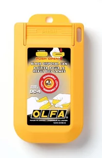 Olfa Pojemnik na zużyte ostrza DC-4 - Nożyki biurowe - miniaturka - grafika 1