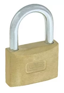 LOB kłódka zasuwkowa mosiężna KD-LE-007 - Kłódki - miniaturka - grafika 1