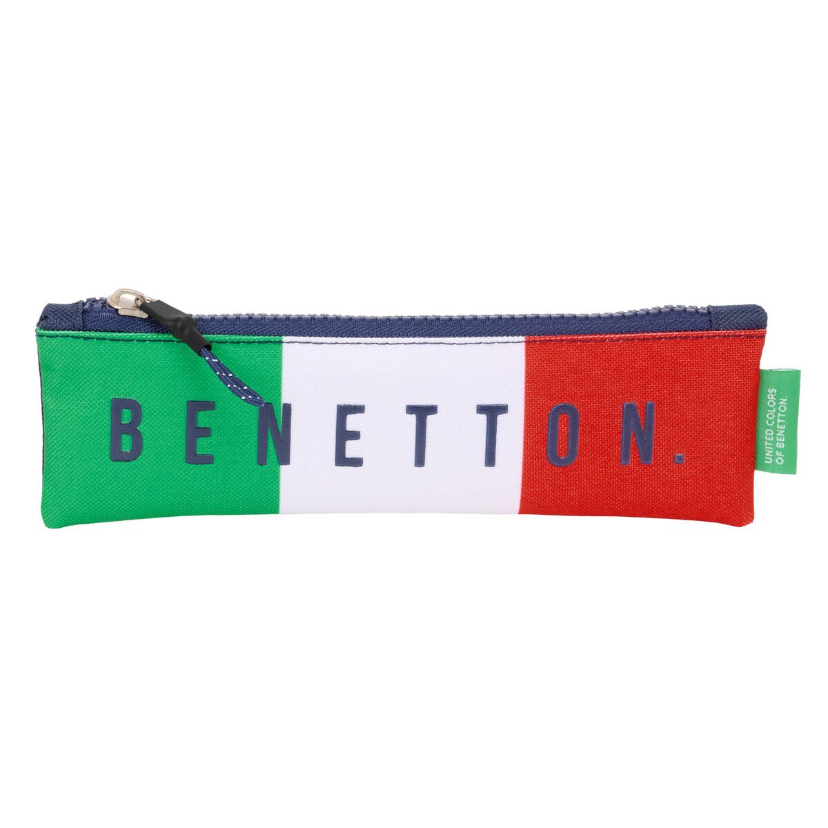 Piórnik Benetton Flag Granatowy 20 x 6 x 1 cm