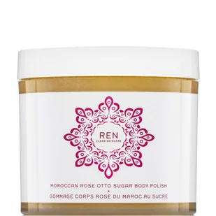 REN Clean Skincare REN Clean Skincare Moroccan Rose Otto Sugar Body Polish peeling do ciała 330 ml dla kobiet - Peelingi do ciała - miniaturka - grafika 1
