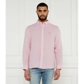 Koszule męskie - Tommy Hilfiger Lniana koszula PIGMENT DYED | Regular Fit - miniaturka - grafika 1