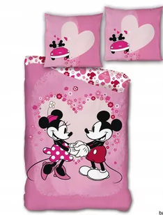 Myszka Minnie Róż Komplet Pościeli W Worku 140X200 - Pościel dla dzieci - miniaturka - grafika 1