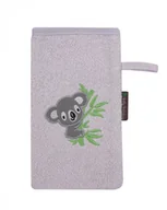 Inne akcesoria do pielęgnacji dzieci - UVIE Myjka kąpielowa Bambus szara - miniaturka - grafika 1