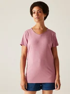 Koszulki i topy damskie - Regatta Koszulka "Elkie" w kolorze jasnoróżowym - miniaturka - grafika 1