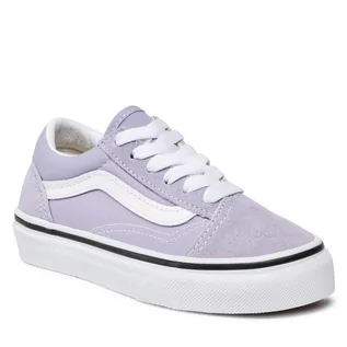 Trampki damskie - Vans Tenisówki Old Skool VN0A7Q5FARO1 Languid Lavender/True Whi - grafika 1