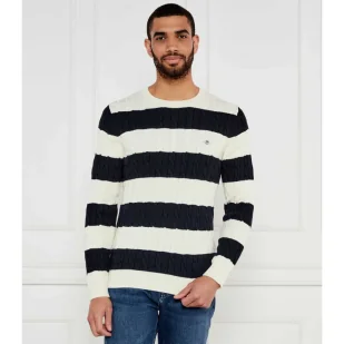 Gant Sweter Regular Fit - Swetry męskie - miniaturka - grafika 1