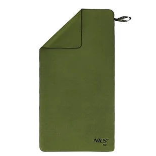 NILS NCR15 RĘCZNIK Z MIKROFIBRY WOJSKOWY KHAKI 120X60 CM SZYBKOSCHNĄCY - Ręczniki - miniaturka - grafika 1