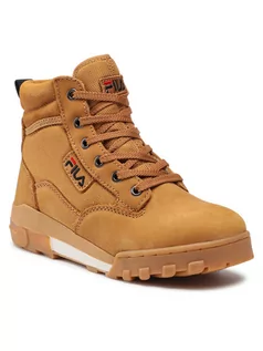 Buty trekkingowe damskie - Fila Trapery Grunge II Mid Wmn 1010740.31M Brązowy - grafika 1