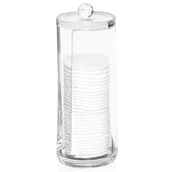 Kubki na szczoteczki do zębów - Pojemnik / podajnik na płatki kosmetyczne waciki 124677 - miniaturka - grafika 1