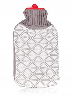 Termofor 2l w pokrowcu TRÓJKĄTY sweter CALME - Termofory - miniaturka - grafika 1