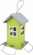Karmniki dla ptaków - Greenmill KARMNIK DOMEK MAŁY METALOWY SZEROKOŚĆ 20,5cm WYSOKOŚĆ 19,5cm - miniaturka - grafika 1