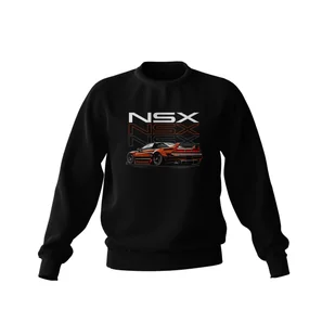Czarna bluza Honda NSX-L - Odzież do sportów motorowych - miniaturka - grafika 1