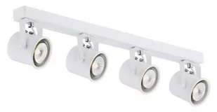 Kaspa Spot LAMPA sufitowa ALTER 4 50278401 metalowa oprawa halogenowa LISTWA IP2 - Oprawy, klosze i abażury - miniaturka - grafika 1