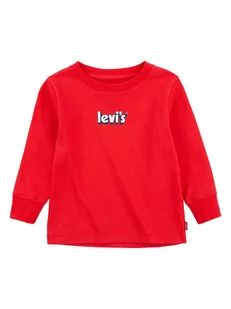 Levi's Kids Koszulka w kolorze czerwonym - Kaftaniki dla niemowląt - miniaturka - grafika 1
