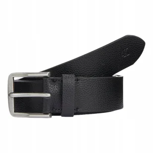 CALVIN KLEIN MĘSKI PASEK CLASSIC FLAT R LTHR BELT 35MM CZARNY r.110 - Paski - miniaturka - grafika 1
