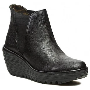 Botki Fly London Yoss P500431000 Czarny - Botki damskie - miniaturka - grafika 1