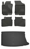Dywaniki samochodowe - Zestaw dywaniki i mata do Hyundai i30 I 2007-2012 - Hatchback z dodatkowym kołem zapasowym - miniaturka - grafika 1