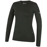 Koszulki sportowe damskie - Koszulka damska Zulu Merino 160 Long Rozmiar: M / Kolor: zielony - miniaturka - grafika 1