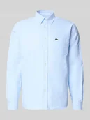 Koszule męskie - Koszula casualowa o kroju regular fit z czystej bawełny - miniaturka - grafika 1