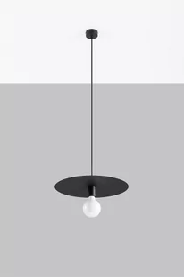 Sollux Lighting Lampa wisząca FLAVIO czarna - Lampy sufitowe - miniaturka - grafika 1