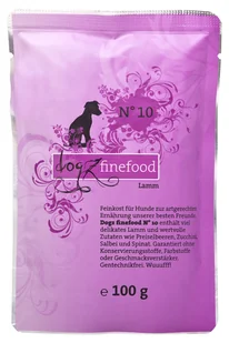 Dogz Finefood N.10 Jagnięcina Saszetka 100G - Mokra karma dla psów - miniaturka - grafika 3