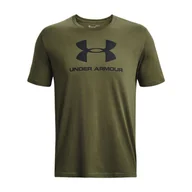 Koszulki sportowe damskie - Koszulka fitness męska Under Armour Sportstyle Logo - miniaturka - grafika 1