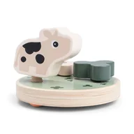 Klocki - Done by Deer Zabawka do Wkręcania Krówka Dotti Tiny Farm - miniaturka - grafika 1