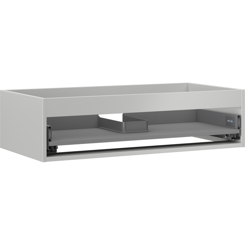 Mexen Box-A korpus szafki podumywalkowej 90 cm, 1 szuflada, szary mat - 91AX0-0900-235-1-62