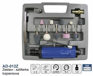 ADLER Szlifierka trzpieniowa zestaw końcówek AD-012Z (MA012Z) - Szlifierki i polerki - miniaturka - grafika 1