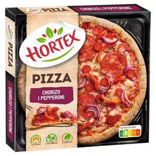 Hortex Pizza chorizo i pepperoni 370 g - Dania mrożone - miniaturka - grafika 1