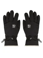 Rękawice narciarskie - Roxy Rękawice narciarskie Jetty Solid ERJHN03267 Szary - miniaturka - grafika 1