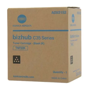 Konica Minolta TNP22K / A0X5152 (B0580) - Tonery oryginalne - miniaturka - grafika 4