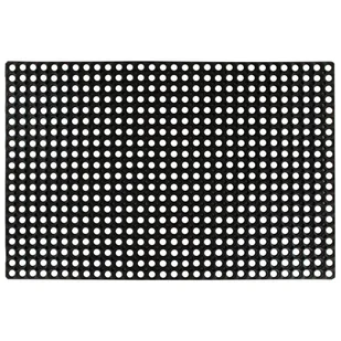 vidaXL Mata gumowa, wycieraczka, 16 mm, 80 x 120 cm - Wycieraczki - miniaturka - grafika 1