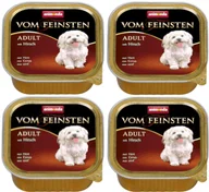 Mokra karma dla psów - Animonda Dog Vom Feinsten Adult smak: jeleń 24 x 150g - miniaturka - grafika 1