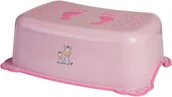 Krzesełka i taborety dla dzieci - MALTEX PODNÓŻEK ZEBRA JASNY RÓŻ 5903067009588 - miniaturka - grafika 1