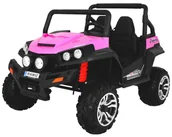 Pojazdy elektryczne dla dzieci - Auto na akumulator Grand Buggy 4x4 Różowy 2588 - miniaturka - grafika 1