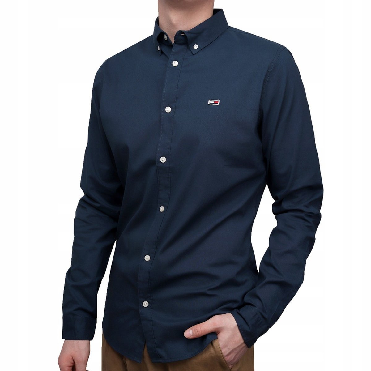 Koszula męska Tommy Jeans DM0DM06562C87 S