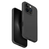 Etui i futerały do telefonów - UNIQ etui Lino Hue iPhone 16 Pro 6.3" Magclick Charging szary/charcoal grey - miniaturka - grafika 1