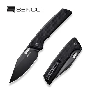 Nóż składany Sencut GlideStrike Black G10, Black 9Cr18MoV (S23018-1) - Noże - miniaturka - grafika 1