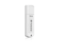 Pendrive - Transcend JetFlash elite 64GB JetFlash 370 USB Typu-A 2.0 Biały TS64GJF370 - miniaturka - grafika 1