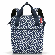 Plecaki - reisenthel Allrounder Plecak 39 cm signature navy - miniaturka - grafika 1