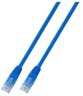 Diverse Kabel połączeniowy RJ45 UTPU/UTP, 1.0m niebieski, CAT6 K8100BL.1